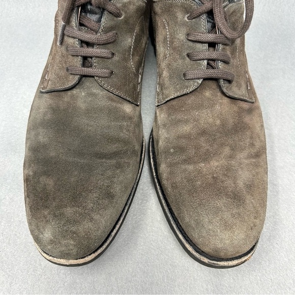 Magnanni Mens 15207 Brown Chocolate Suede Spanish Lace Up Boots Size 10M - Picture 7 of 13